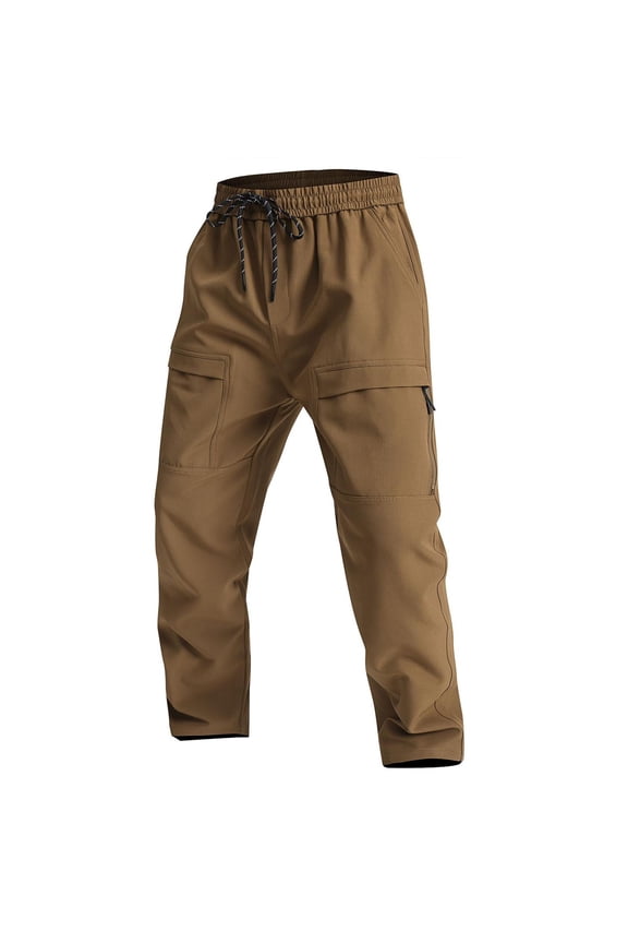 Men's Outdoor Mountaineering Pants - Sprint Style, Polyester, Durable - All-Season, for Hiking/Camping/Active Wear