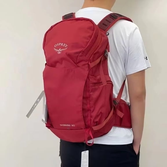 Men's Outdoor Packs Hiking Packs Hydration Red 30L