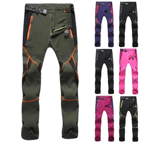 Men's Outdoor Quick Dry Hiking Pants Windproof Couple Casual Trousers