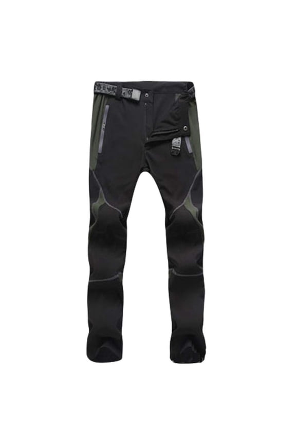 Men's Outdoor Quick-Dry Hiking Trousers Windproof Casual Pants for