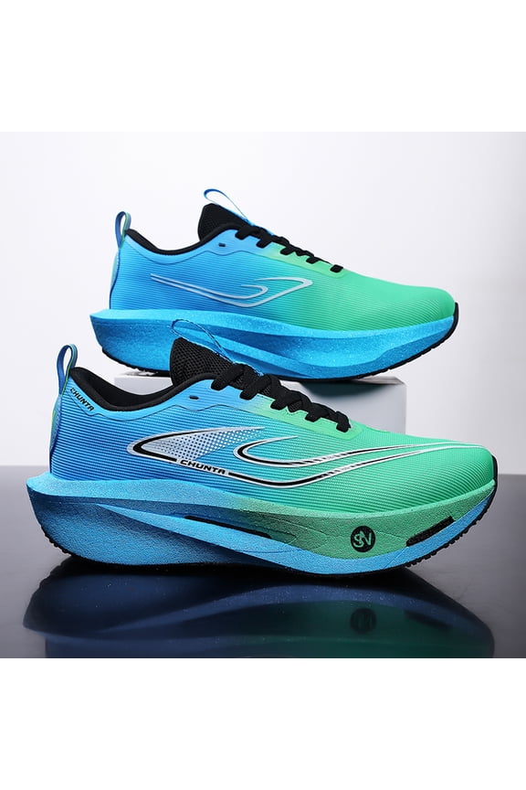 Men’s Outdoor Summer Running Sneakers, Thin Breathable Shoes with Moisture Wicking Upper, Stable Non-Slip Performance for Daily Exercise, Walking and Leisure Life.