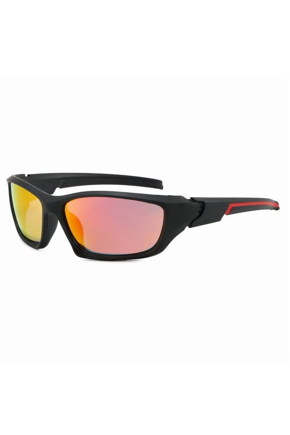 Men's Outdoor Sunglasses for Fishing Hiking Cycling Travel, UV Protection Sports Sunglasses with Polarized Lens, Lightweight Durable Riding Glasses for Men
