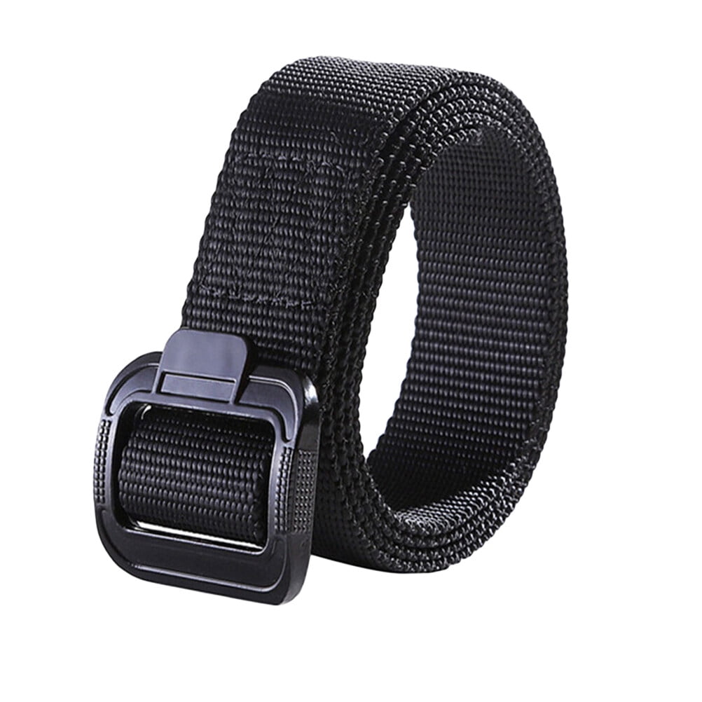 Men's Outdoor Belt Buckle Belt 1.5 inch Sports Nylon Casual Belt