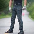 thumbnail image 1 of Men’s Outdoor Tactical Pants Ripstop Multi-Pocket Hiking Fishing Work S-2XL Flex Fit Utility Trousers, 1 of 7
