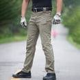 thumbnail image 1 of Men’s Outdoor Tactical Pants Ripstop Multi-Pocket Hiking Fishing Work S-2XL Flex Fit Utility Trousers, 1 of 7