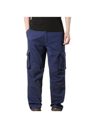 Mens Baggy Cargo Pants Casual Lightweight Hiking Fishing Trousers  Drawstring Outdoor Relaxed Fit Slacks Cargo Pants 