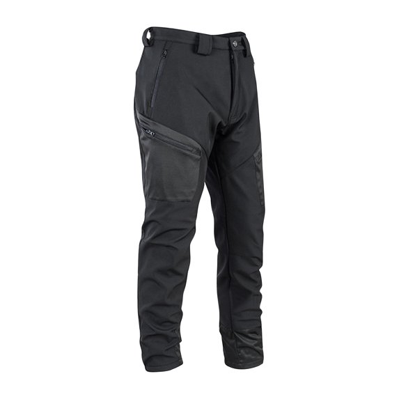 Men's Outdoor Tactical Work Pants with Slim-Fit Design, Multi-Pocket Functionality & Breathable Fabric for Hiking, Training, and Casual Adventures (Lightweight & Stylish),Black L