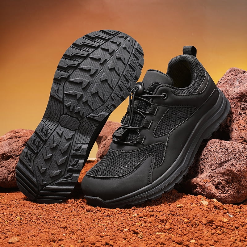 Men's Outdoor Wide-Toe Shoes, Lightweight Wide-Soled Hiking Shoes, Large-Size Wide-Fit Mountaineering Shoes