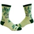thumbnail image 1 of Men's Outdoorsy Socks Funny Camping Forest Woods Nature Novelty Footwear, 1 of 7