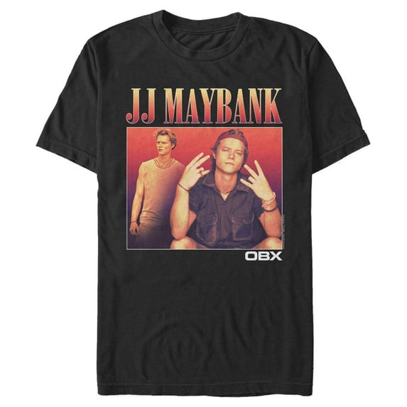 Men's Outer Banks JJ Maybank Photo Graphic Tee Black Medium