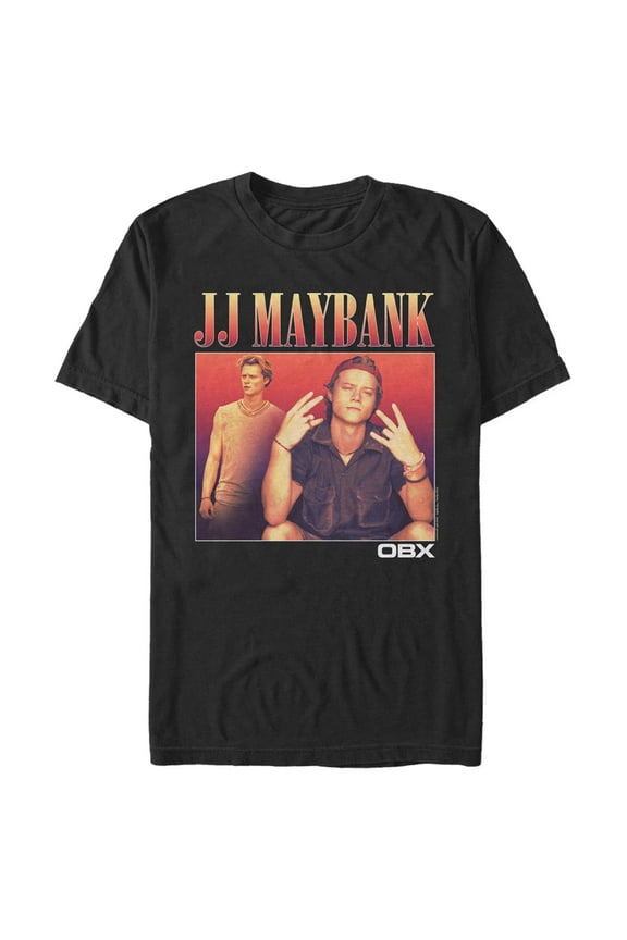 Men's Outer Banks JJ Maybank Photo Graphic Tee Black Medium