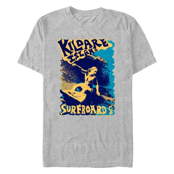 Men's Outer Banks Kildare Island Surfboard Co. Sarah Silhouette Graphic T-Shirt