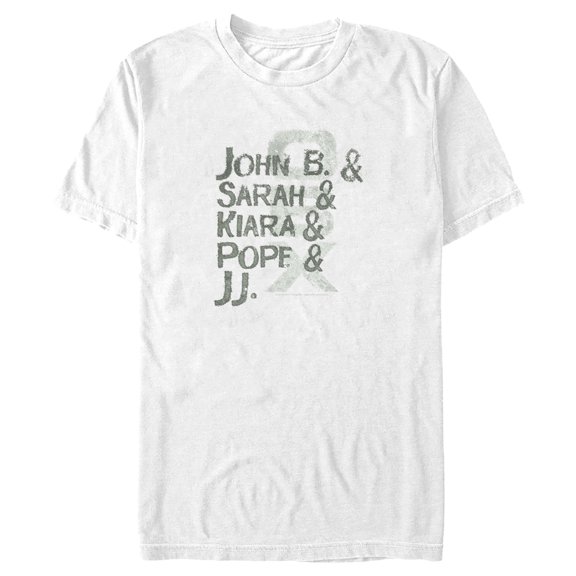 Men's Outer Banks Name Stack Graphic Tee White 2X Large