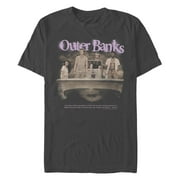 Mens Outer Banks Paradise On Earth Distressed Graphic T-Shirt