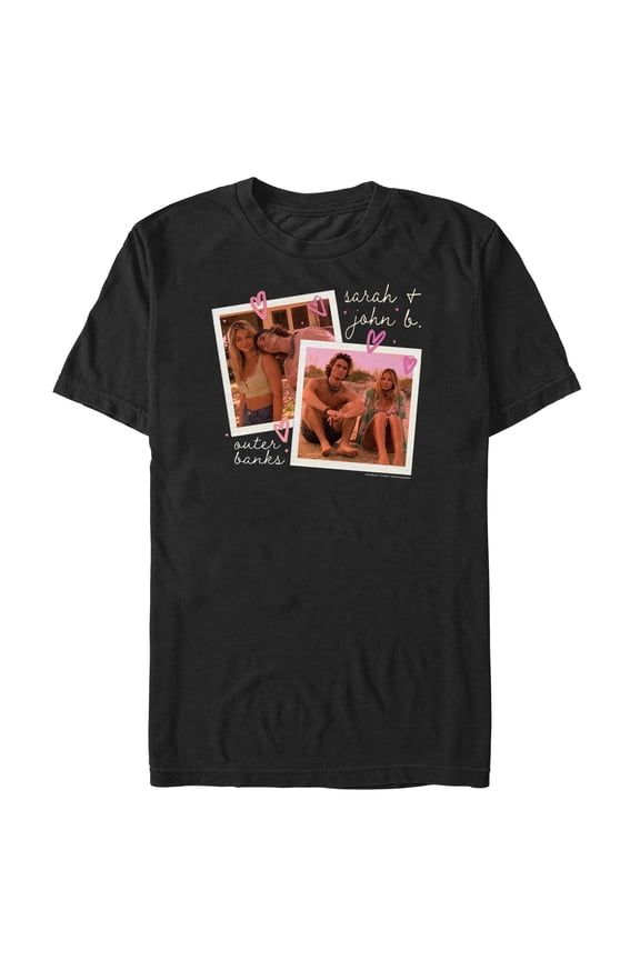 Men's Outer Banks Pogues for Life Graphic Tee Black Small