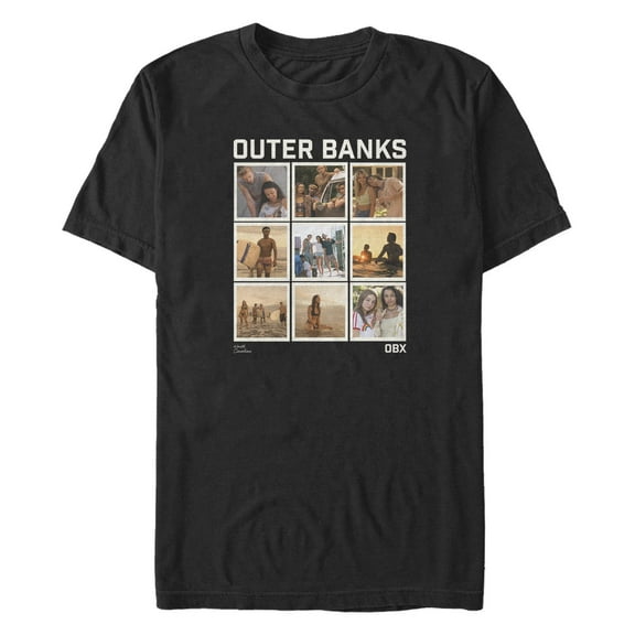 Men's Outer Banks Polaroids North Carolina Graphic T-Shirt