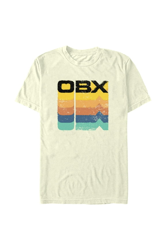 Men's Outer Banks Retro Logo Graphic Tee Beige 2X Large