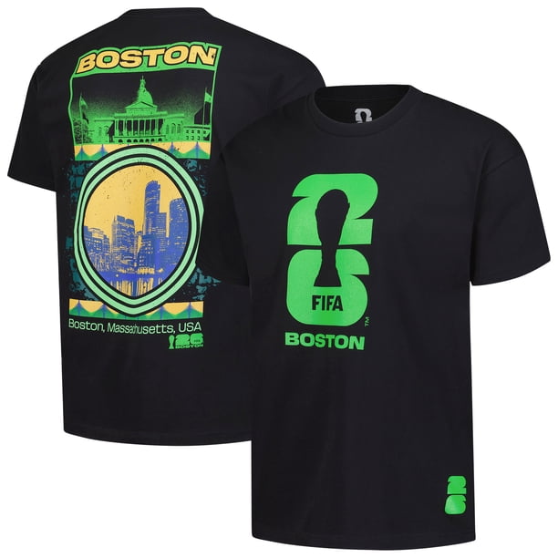 Men's Outerstuff Black 2026 FIFA World Cup Boston Host City Local