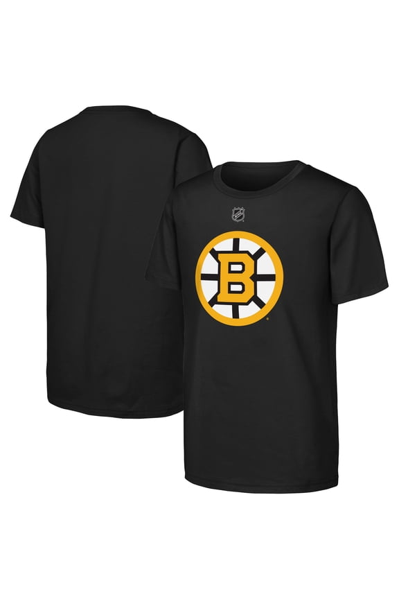 Youth Outerstuff Black Boston Bruins Primary Logo T-Shirt