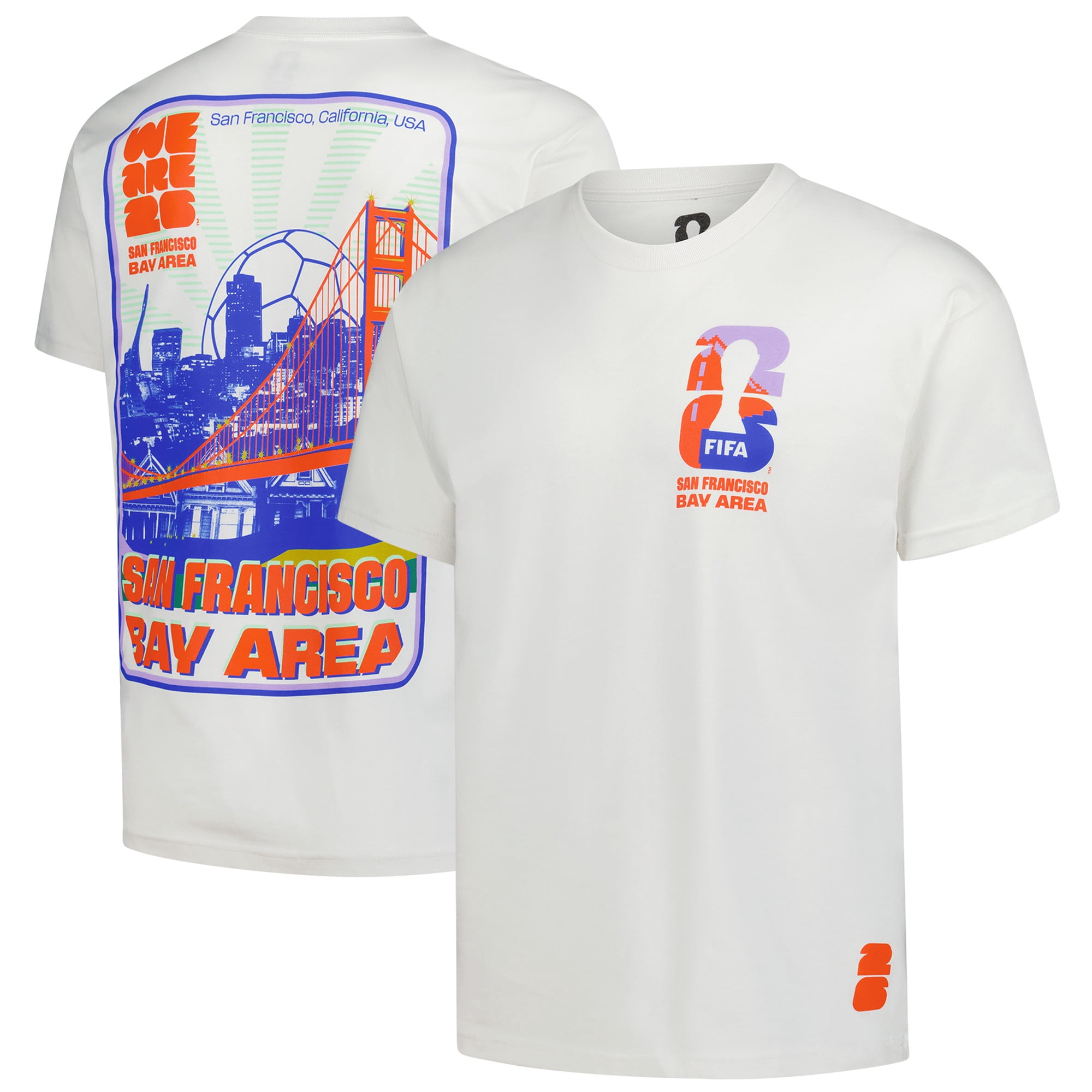 Men's Outerstuff Cream 2026 FIFA World Cup San Francisco Host City