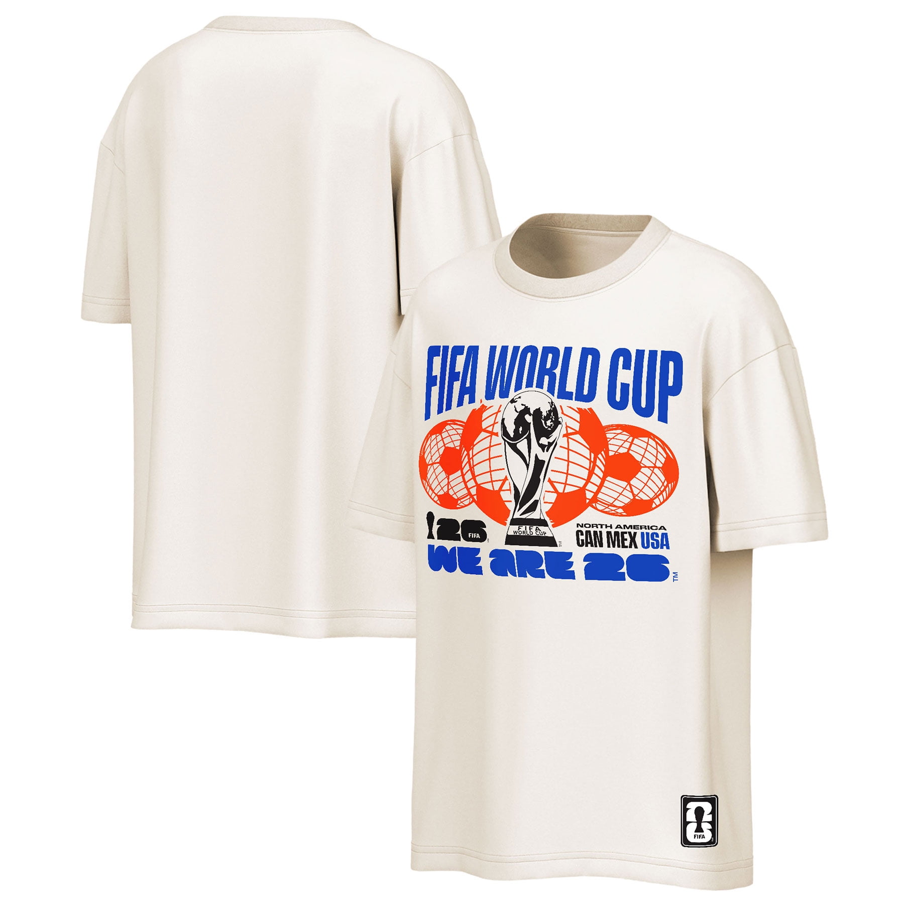 Men's Outerstuff Natural 2026 FIFA World Cup Oversized Fashion T