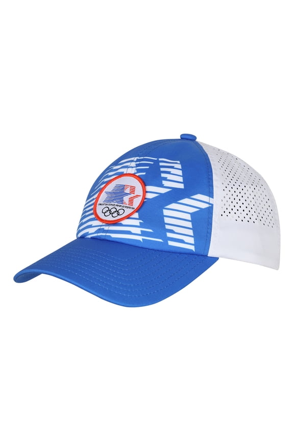 Men's Outerstuff  Royal Los Angeles 1984 Olympic Games Stars & Rings Adjustable Hat