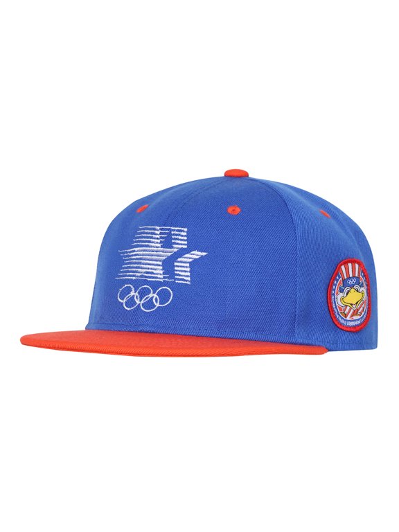 Men's Outerstuff Royal Los Angeles 1984 Olympic Games Stars & Rings Deadstock Snapback Hat