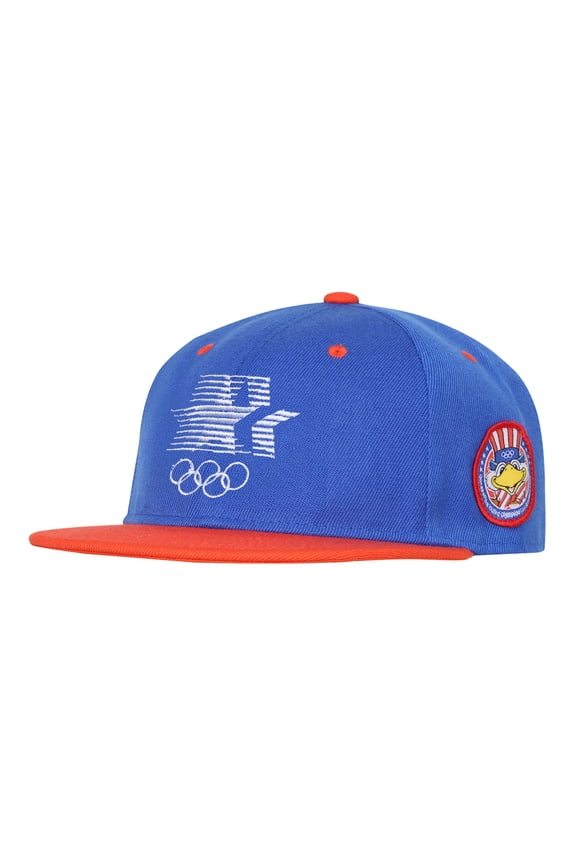 Men's Outerstuff  Royal Los Angeles 1984 Olympic Games Stars & Rings Deadstock Snapback Hat