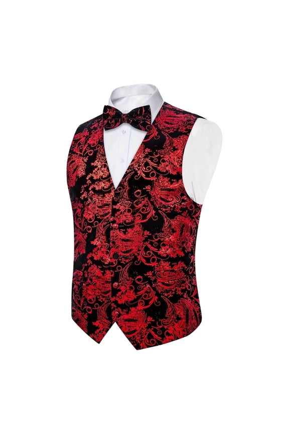 Men's Outerwear Vest For Casual And Everyday Wear For Parties And Relaxation Modern Fit With Gold Foil Versatile Layering Piece For All Seasons