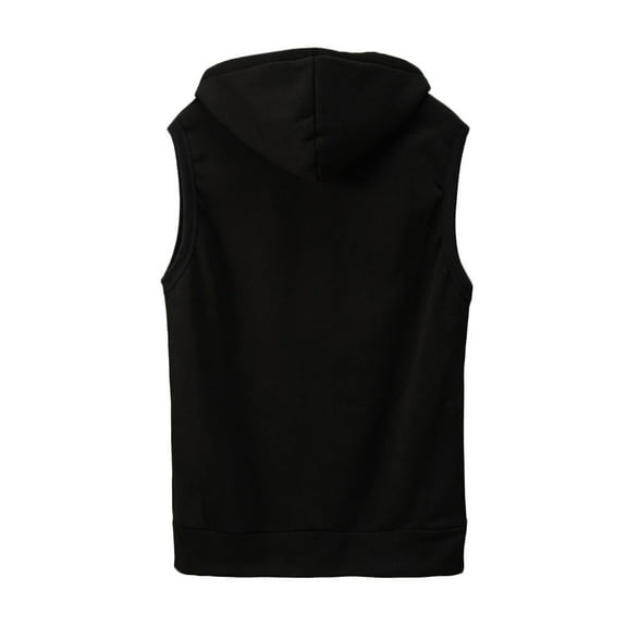 Men's Outerwear Vests Stylish Sleeveless Tops Slim Fit Jacket & Blouse with Hooded Design for Modern Casual Wear Men's Coats