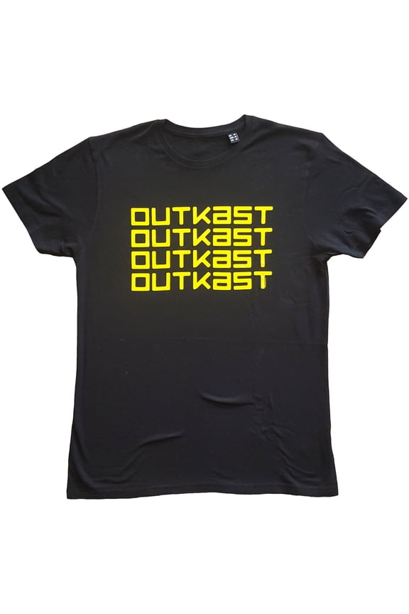 Men's Outkast Logo Repeat Slim Fit T-shirt Small Black
