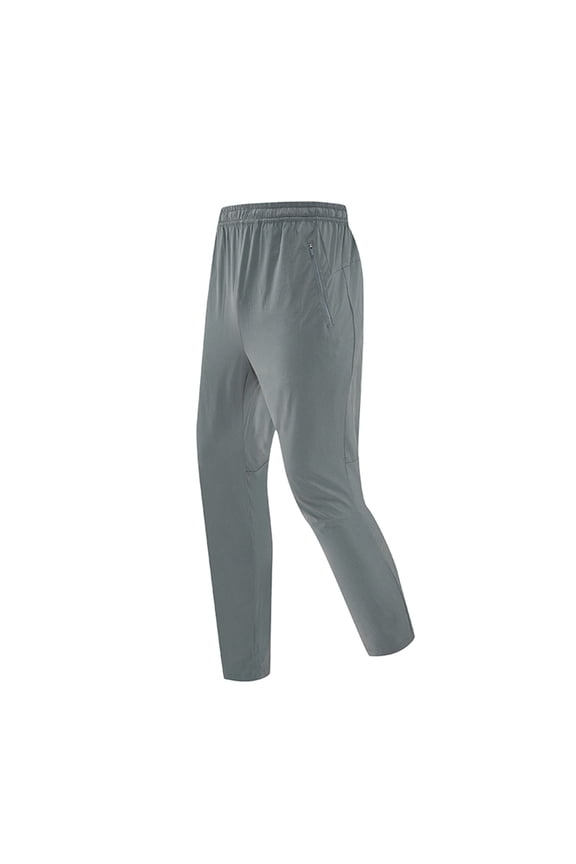 Men's Oversize Casual Pants Drawstring Jogger Pants with Pockets Outdoor Sports Hiking Comfy Trendy Trousers (Gray,XL)