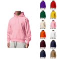 thumbnail image 1 of Men's Oversize Letter Print Hoodie Sweatshirt Long Sleeve Crewneck Loose Pullover Top for Fall Winter, 1 of 5