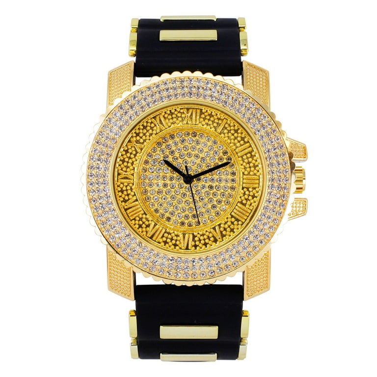 Iced out lab shop diamond watches
