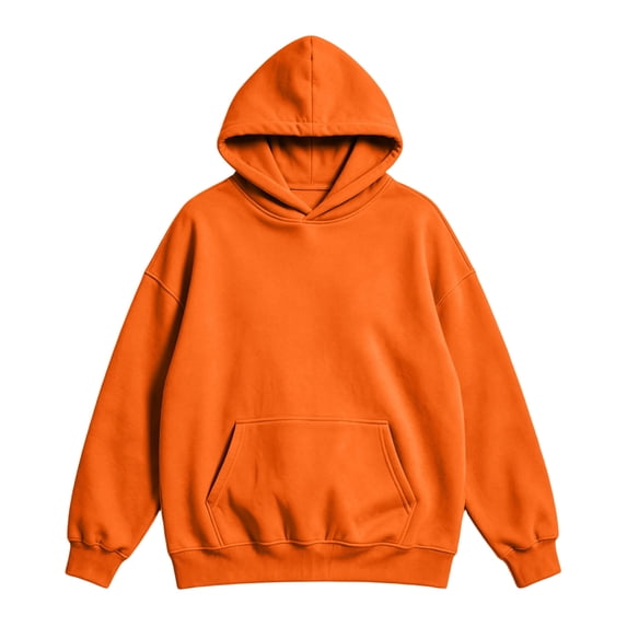 Men's Oversized Pullover Hoodie Drawstring Hood Kangaroo Pocket Soft Fleece Casual Loose Sweatshirt,5XL
