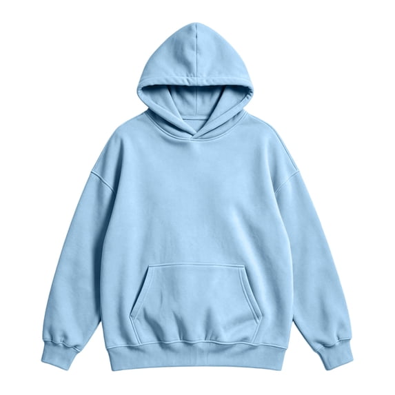 Men's Oversized Pullover Hoodie Drawstring Hood Kangaroo Pocket Soft Fleece Casual Loose Sweatshirt,S