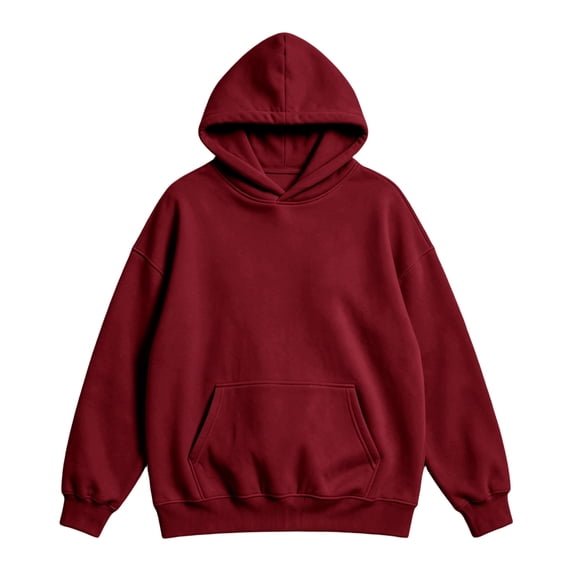 Men's Oversized Pullover Hoodie Drawstring Hood Kangaroo Pocket Soft Fleece Casual Loose Sweatshirt,XL