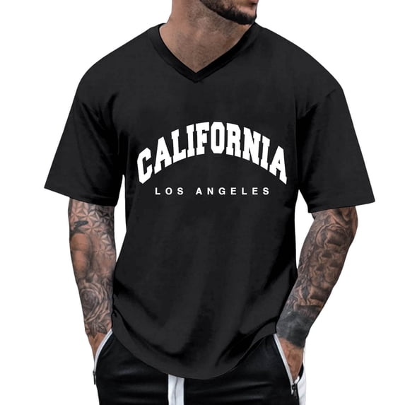 Men's Oversized Summer Crew Neck Short Sleeve T-Shirt with City Print, Loose Casual, Raglan Sleeves with Pleats, 3D Printing, Polyester/Spandex