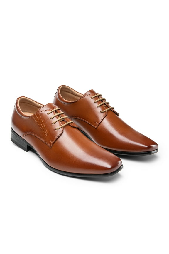 Classic Modern Formal Oxfords Lace Up Leather Lined Dress Shoes