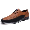 thumbnail image 1 of Men's Oxford Shoes Business Casual Shoes Comfort Office Loafers for Male, 1 of 7