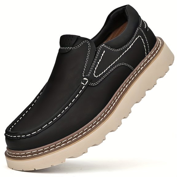 Men's Oxfords Shoes Fashion Black Brown Size Work Male for Men Casual Mens Dress Oxford Boots Formal for Man Shoe Boat