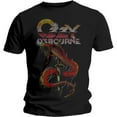 thumbnail image 1 of Men's Ozzy Osbourne Vintage Snake T-shirt Large Black, 1 of 3