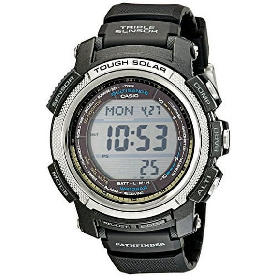 Men's PRW2000-1CR Pathfinder Digital Watch with Black Band