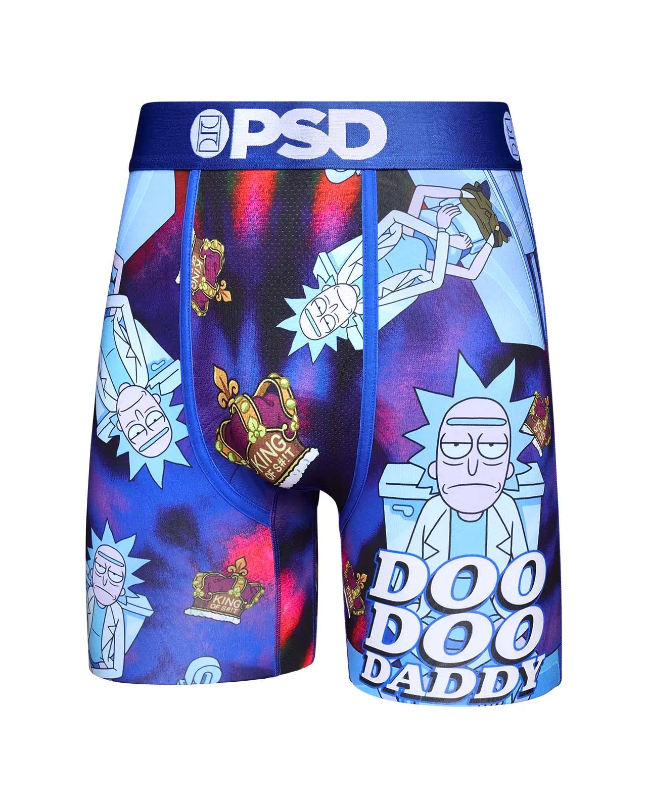 Men's PSD Doo Doo Daddy Blue Boxer Briefs - XL 
