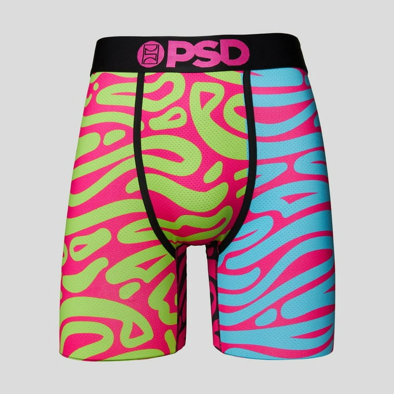 Men's PSD Multi Ja Morant Zebra Pop Boxer Briefs - L