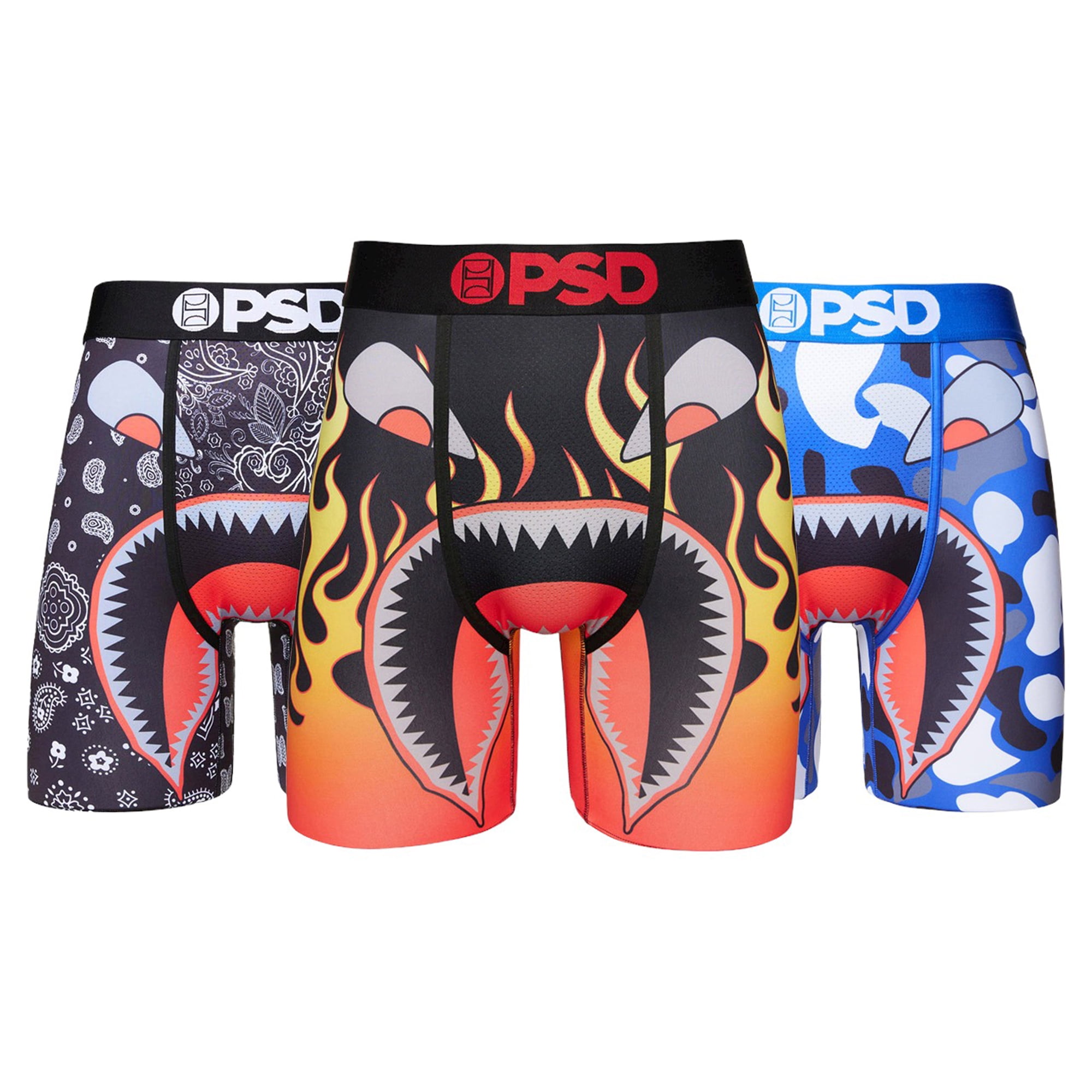 Men's PSD Multi Warface 3 3-Pack Boxer Briefs - XL