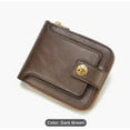 thumbnail image 1 of Men's PU Leather Solid Color Wallets., 1 of 1