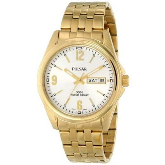 Men's PV3004 Analog Display Japanese Quartz Gold Watch
