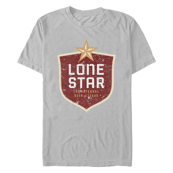 Men's Pabst Blue Ribbon Lone Star Shield  Graphic T-Shirt