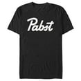 thumbnail image 1 of Men's Pabst Brewing Company Logo  Graphic Tee Black Large, 1 of 5